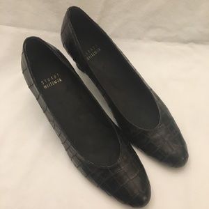 Brown snakeskin Stuart Weitzman Heels Size 7 EUC